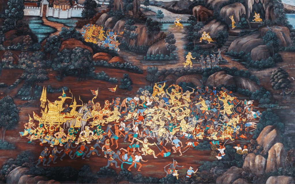 The Mural of Wat Phra Kaew